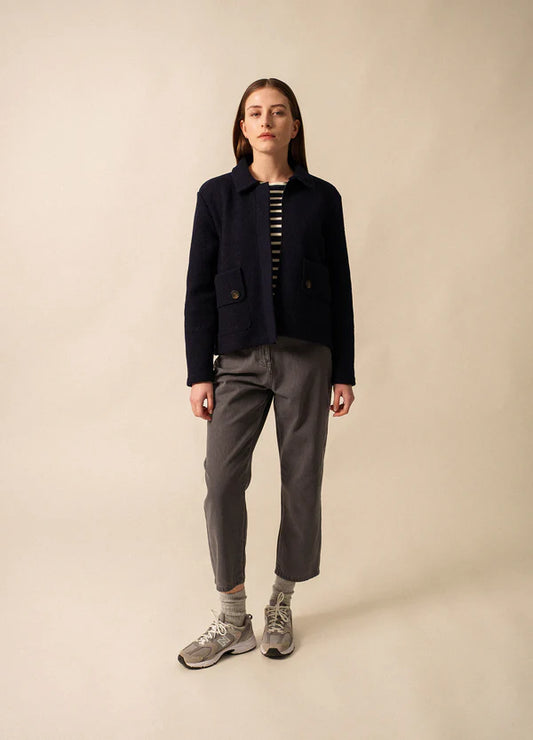 Saint James boiled wool jacket 3437 Combloux