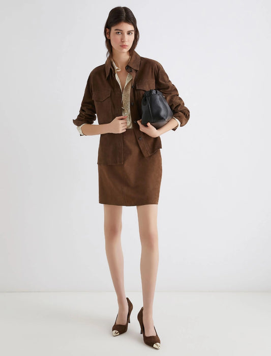Marella suede shirt Gioco