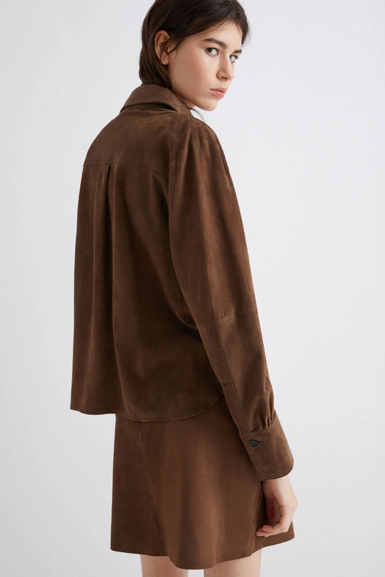 Marella suede shirt Gioco