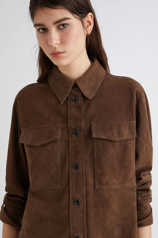 Marella suede shirt Gioco