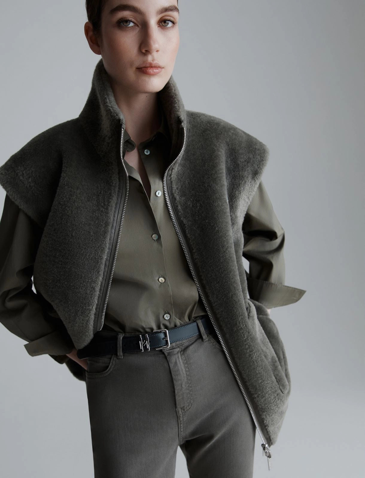 Marella reversible gilet Naval