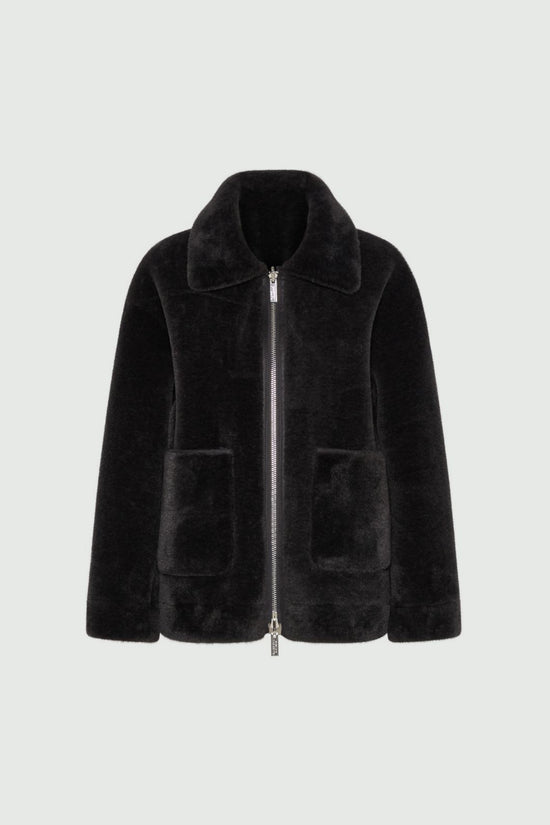 Marella reversible faux fur jacket Fresa