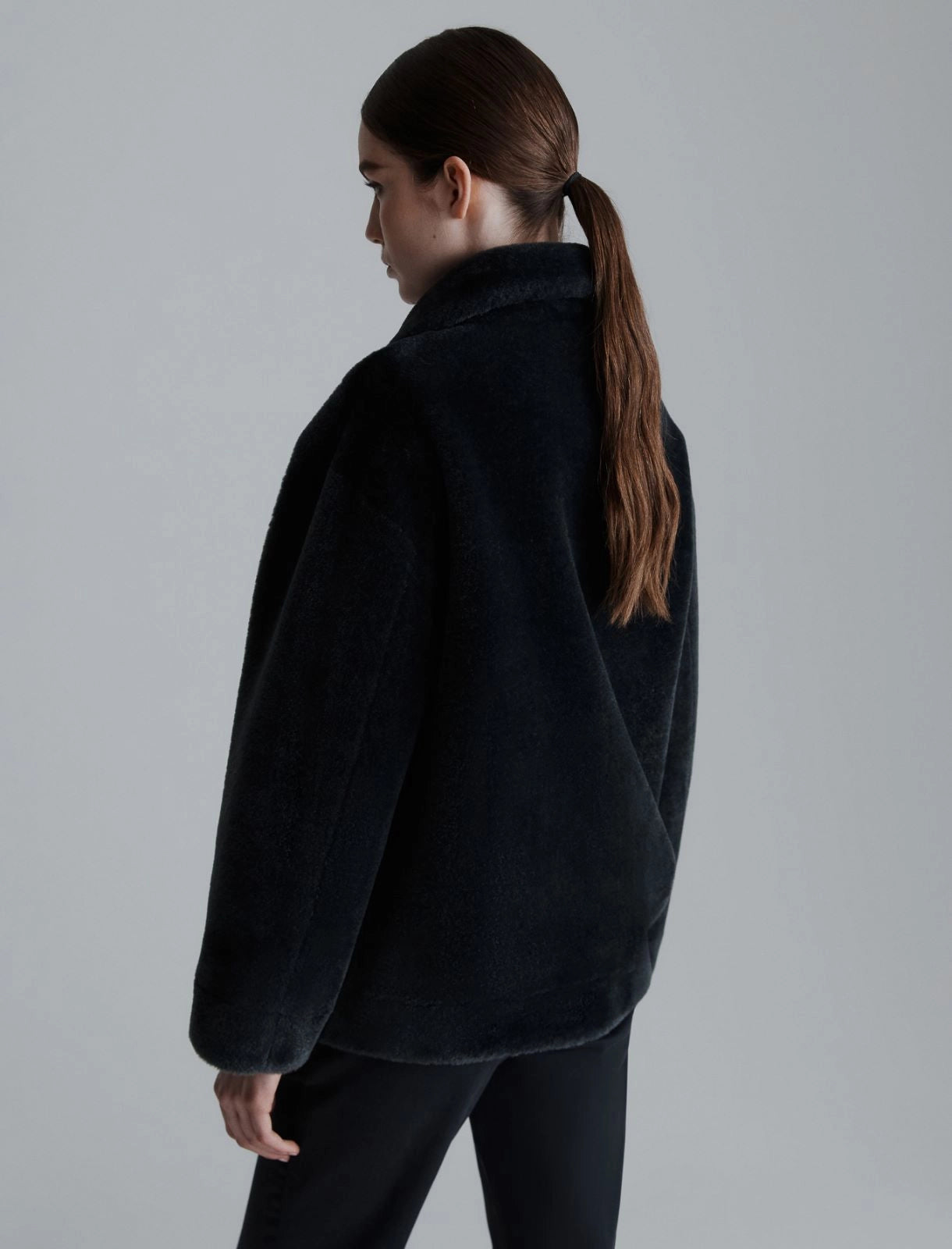 Marella reversible faux fur jacket Fresa