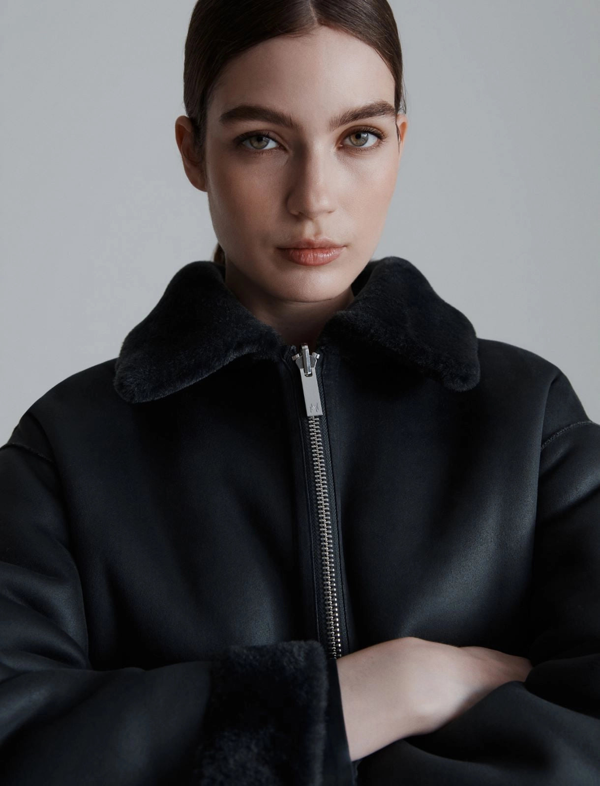 Marella reversible faux fur jacket Fresa