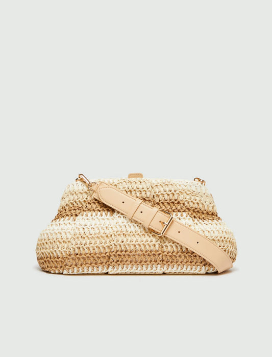 Marella natural raffia-look bag Orefice