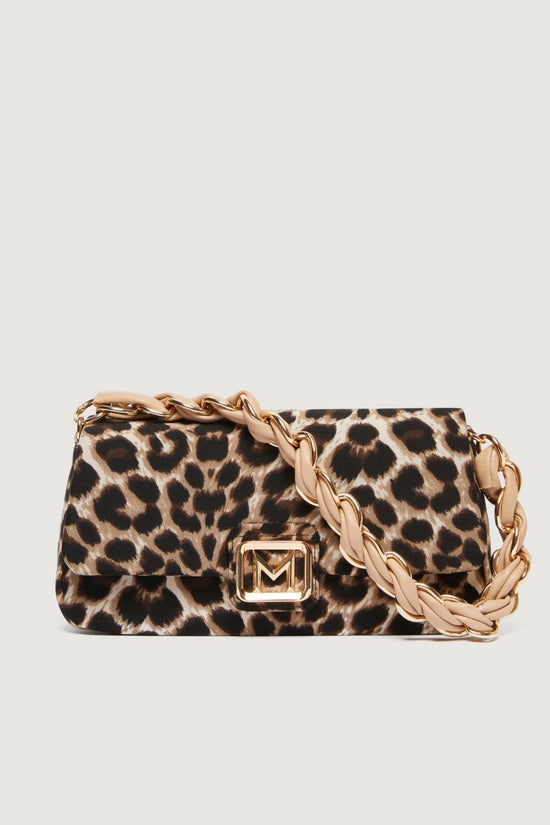 Marella Spotted Fabric Padded Bag EMILY3 - BEIGE SHADED