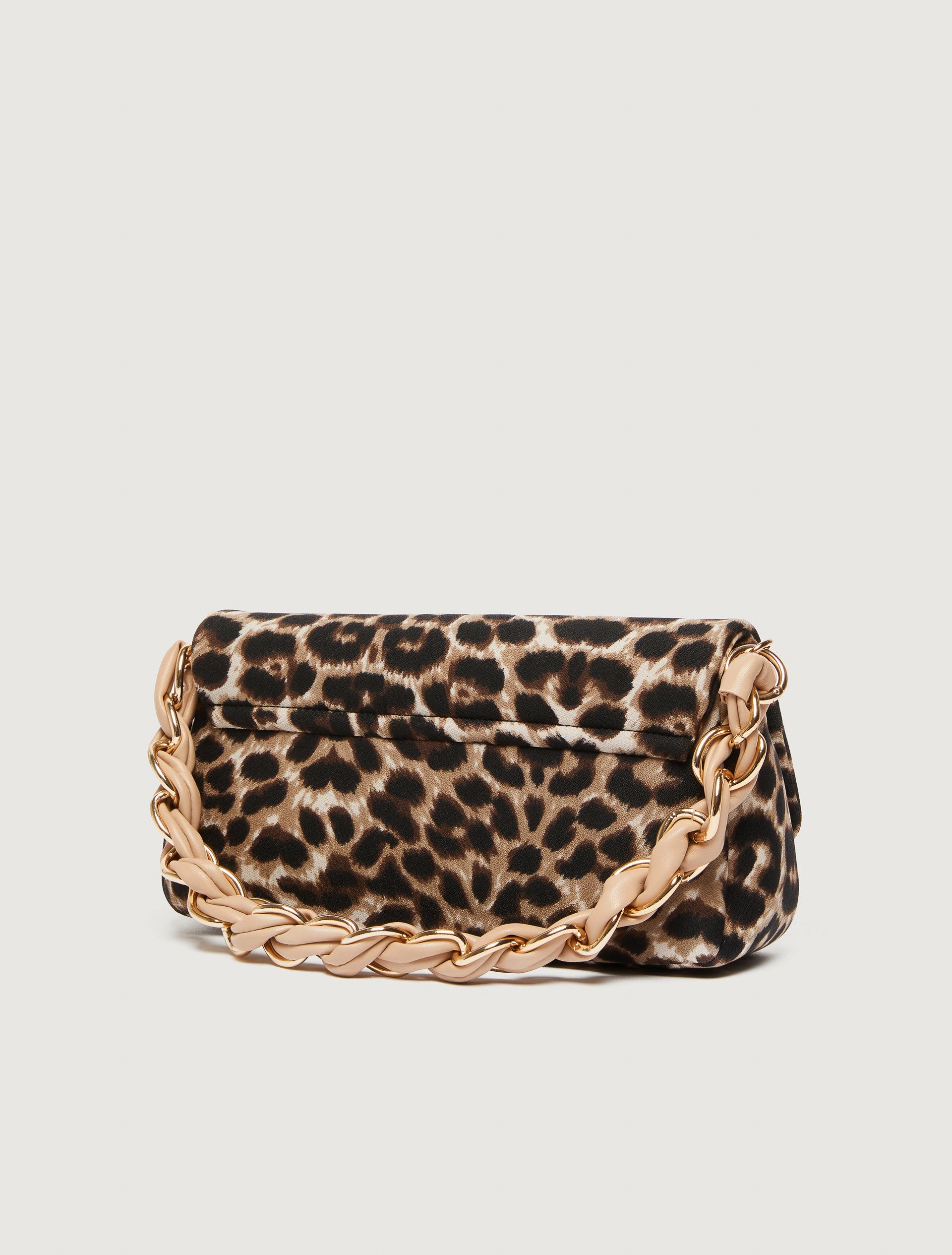 Marella Spotted Fabric Padded Bag EMILY3 - BEIGE SHADED
