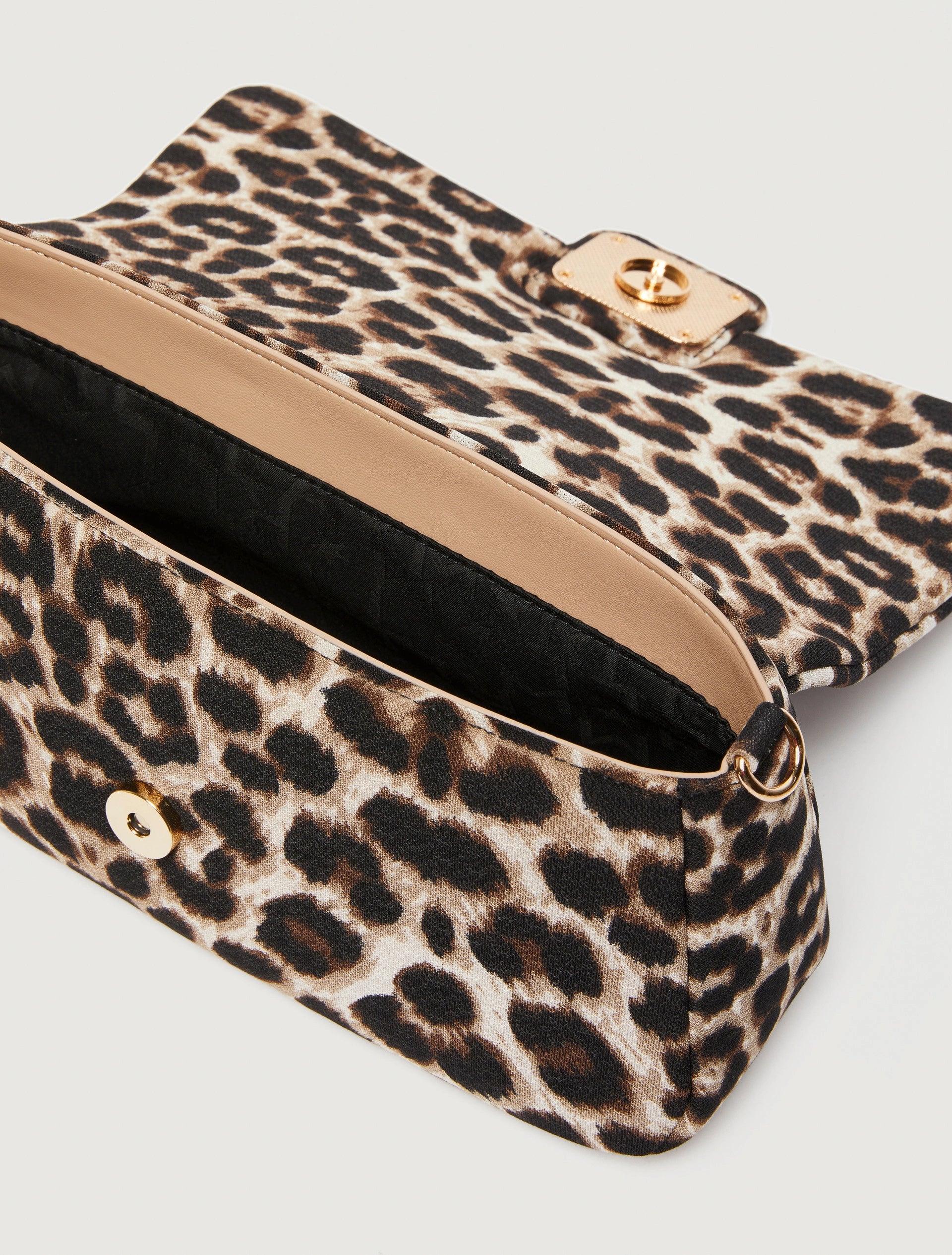 Marella Spotted Fabric Padded Bag EMILY3 - BEIGE SHADED