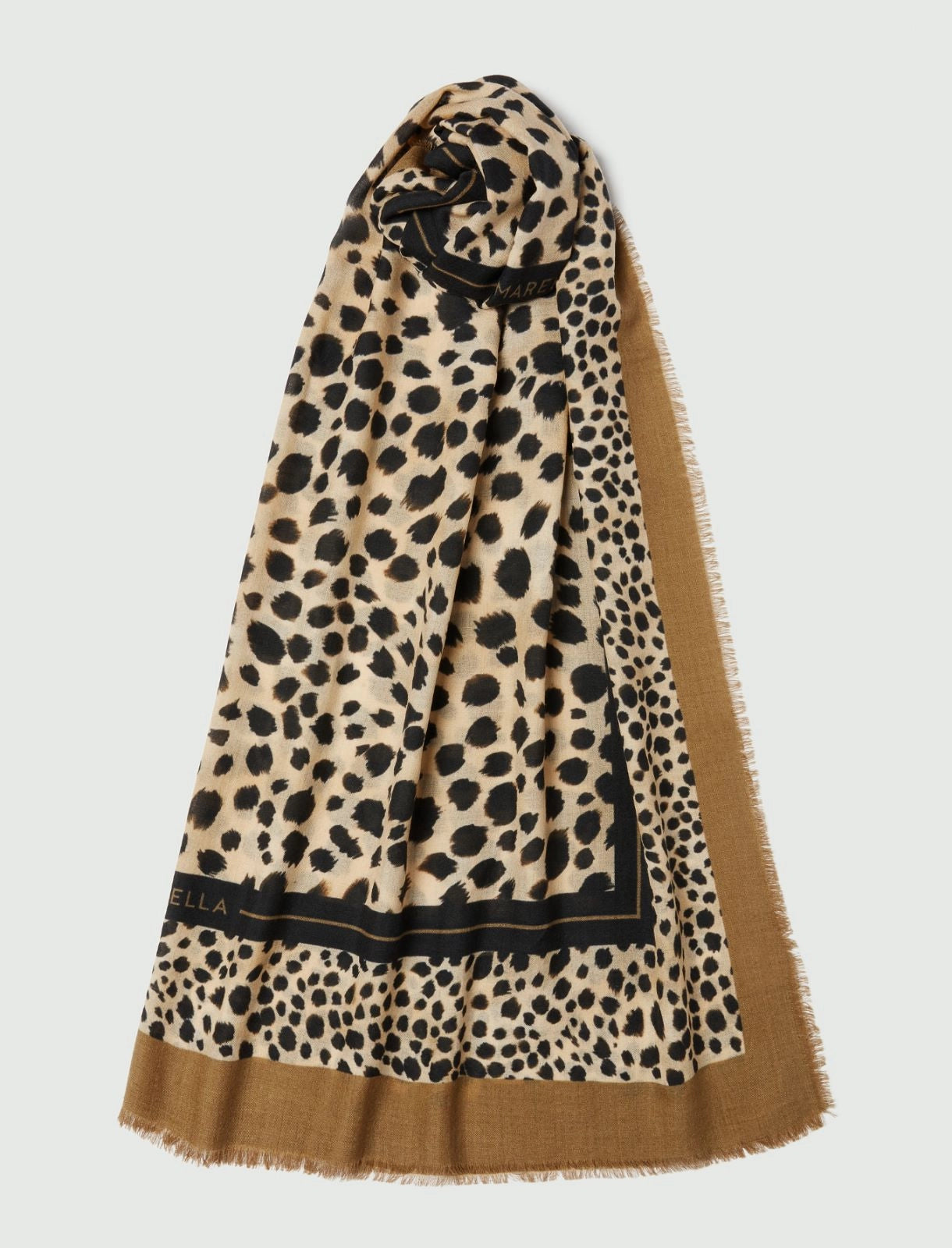 Marella wool shawl Bronzo