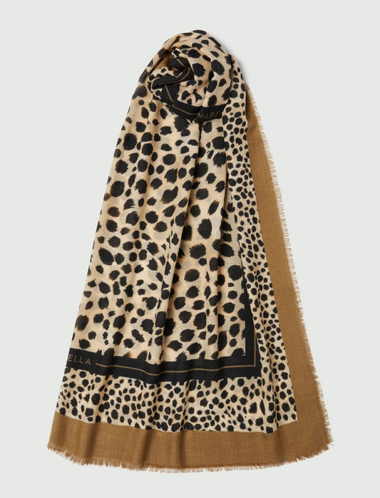 Marella wool shawl Bronzo