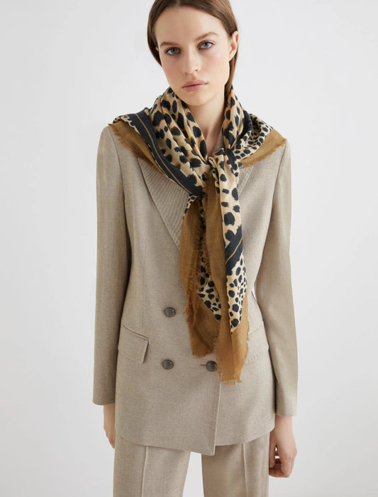 Marella wool shawl Bronzo