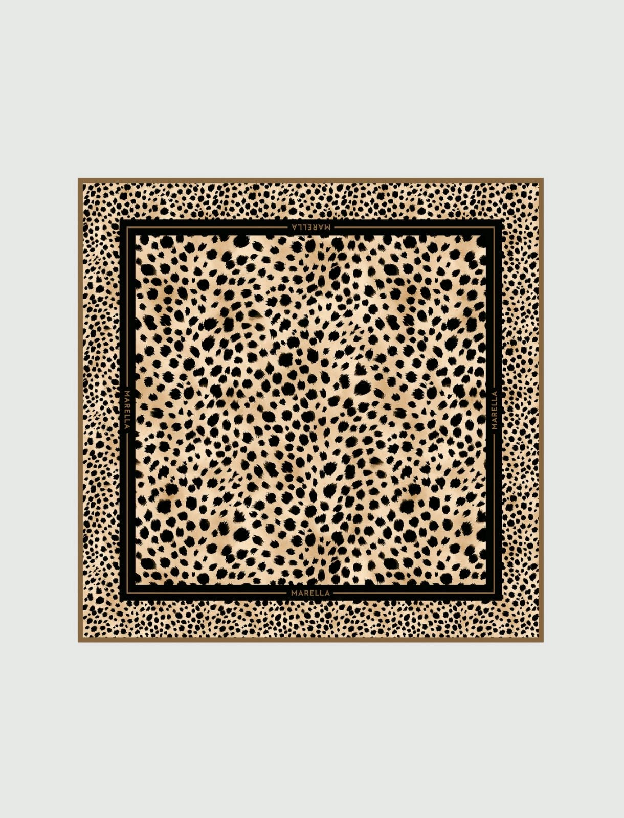 Marella wool shawl Bronzo