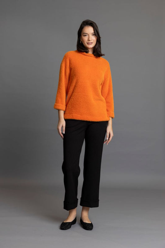 Sani Blu fluffy sweater 8039