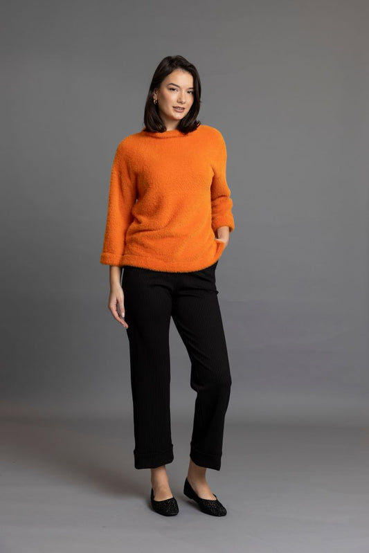 Sani Blu fluffy sweater 8039