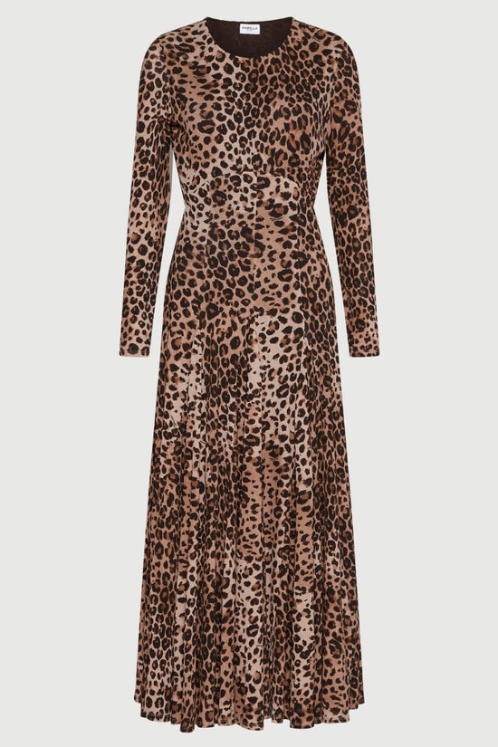 Marella animal print jersey dress Mecene