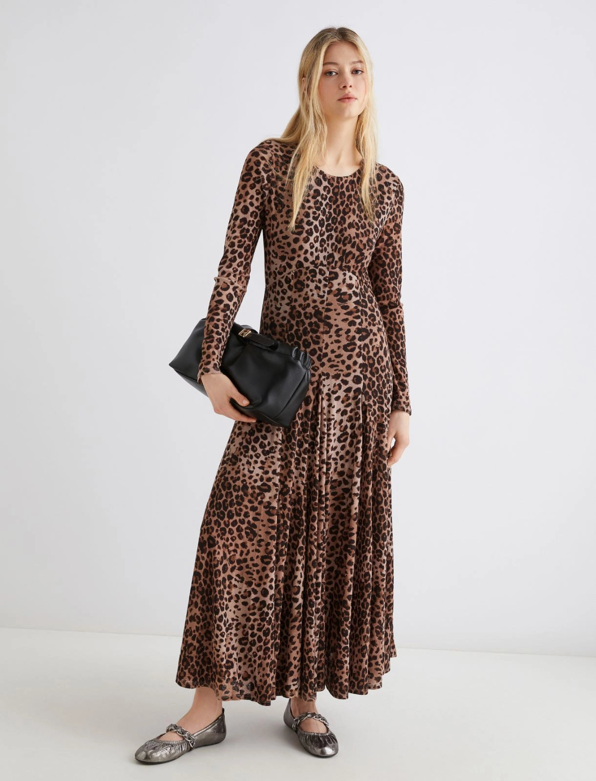 Marella animal print jersey dress Mecene
