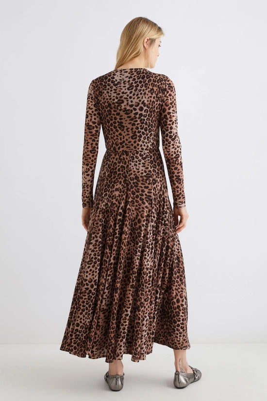 Marella animal print jersey dress Mecene