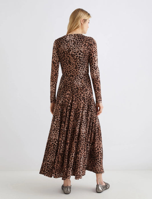 Marella animal print jersey dress Mecene