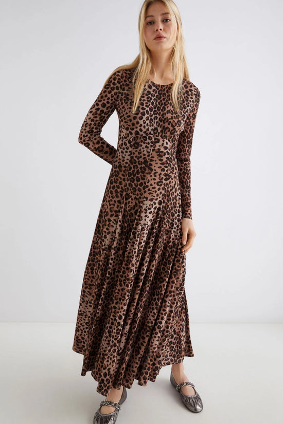 Marella animal print jersey dress Mecene