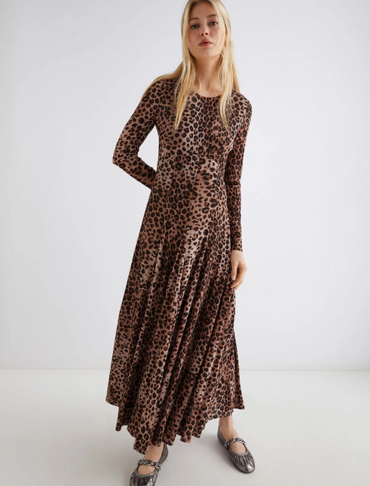 Marella animal print jersey dress Mecene