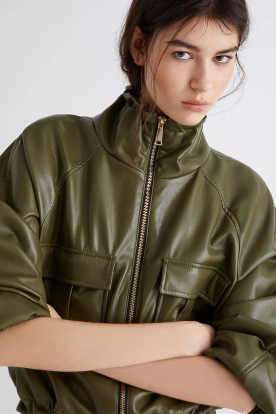 Marella faux leather jacket Loretta