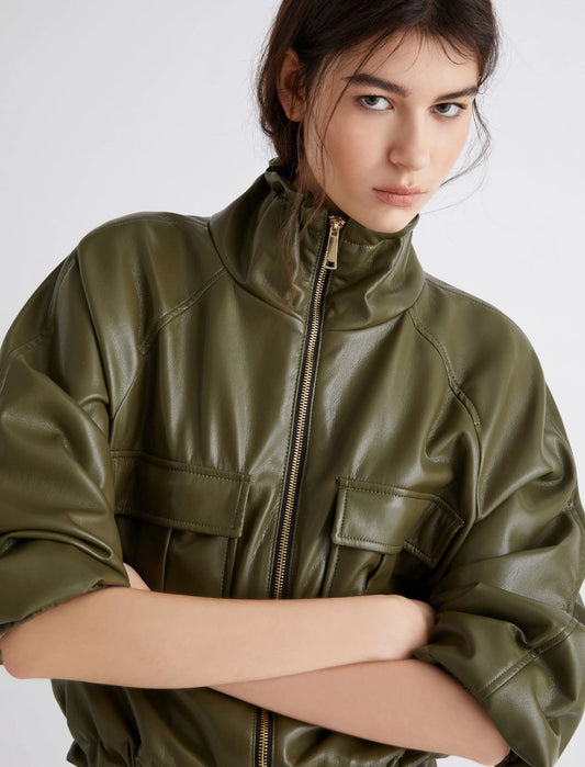 Marella faux leather jacket Loretta