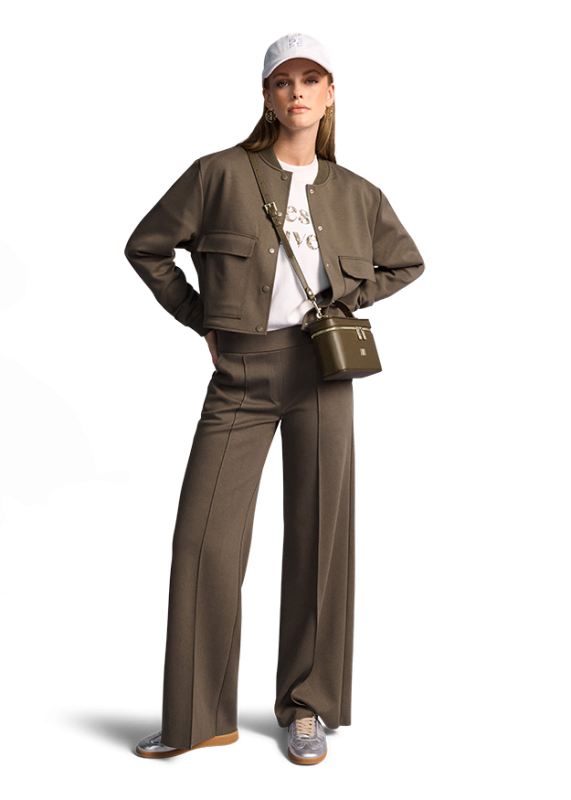 Riani dreamwood wide fit trousers 393190