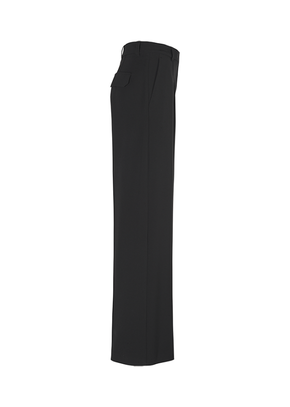 Riani Black Wide-Leg Trousers