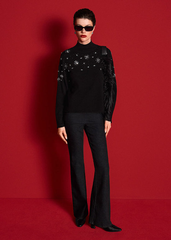Riani Black Bootcut Jeans