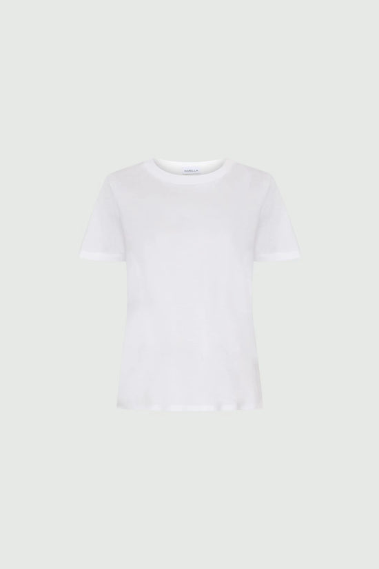 Marella White Pure Cotton Jersey Short Sleeve T-Shirt
