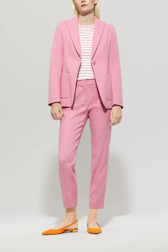 Luisa Cerano stretch gaberdine blazer 418337
