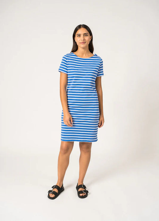 Saint James striped dress Villefranche 41