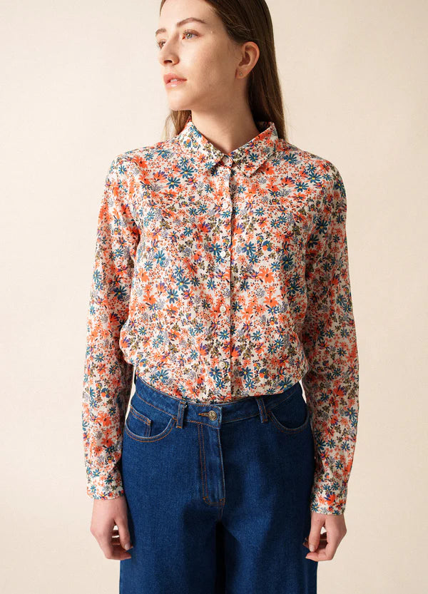 Saint James floral shirt 4241 FannyML