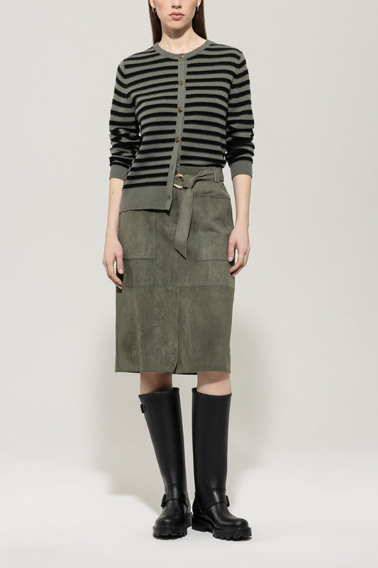 Luisa Cerano striped cardigan 428385