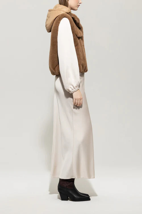 Luisa Cerano faux fur gilet 428448