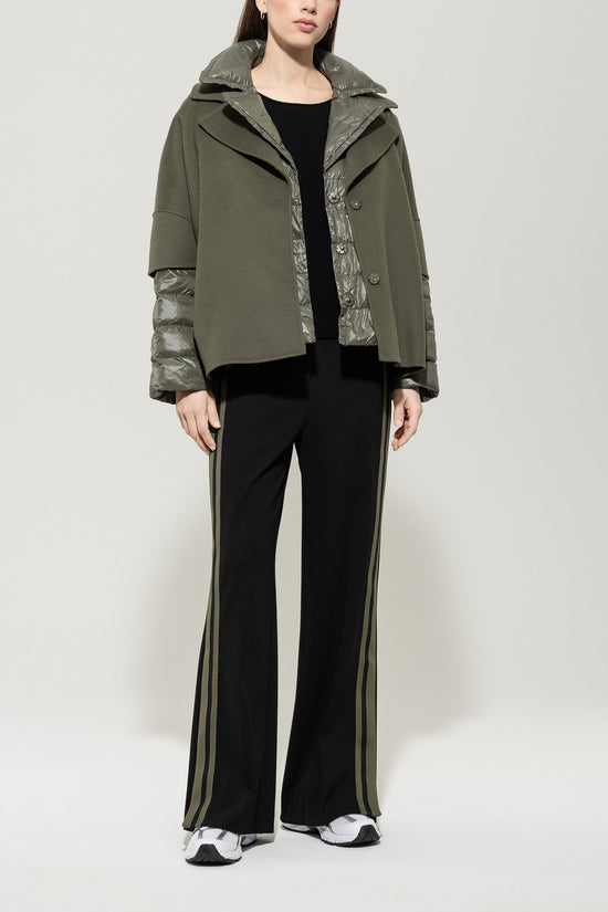 Luisa Cerano double faced wool jacket khaki 428510