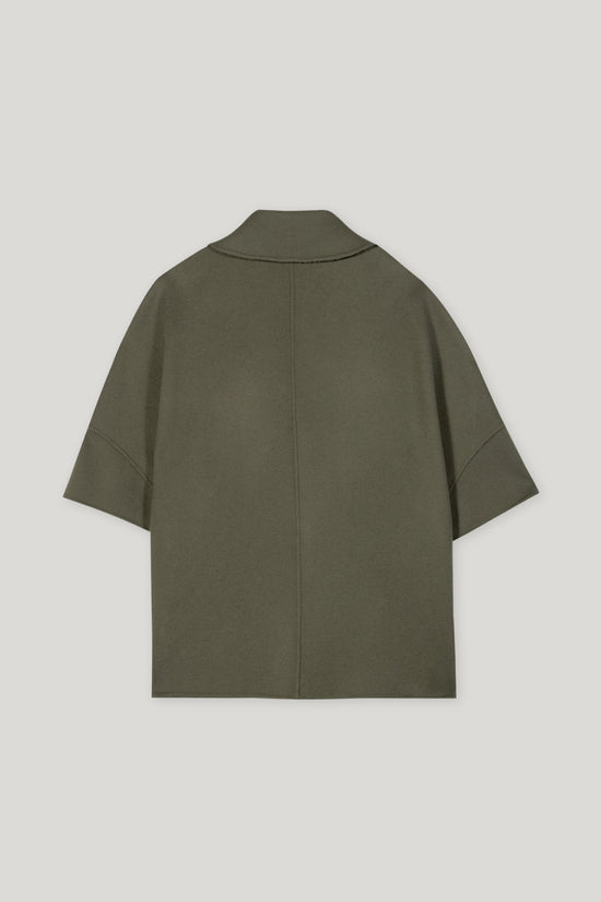 Luisa Cerano double faced wool jacket khaki 428510