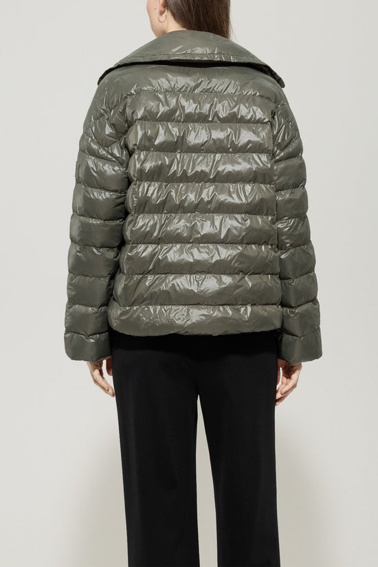 Luisa Cerano quilted jacket khaki 428511
