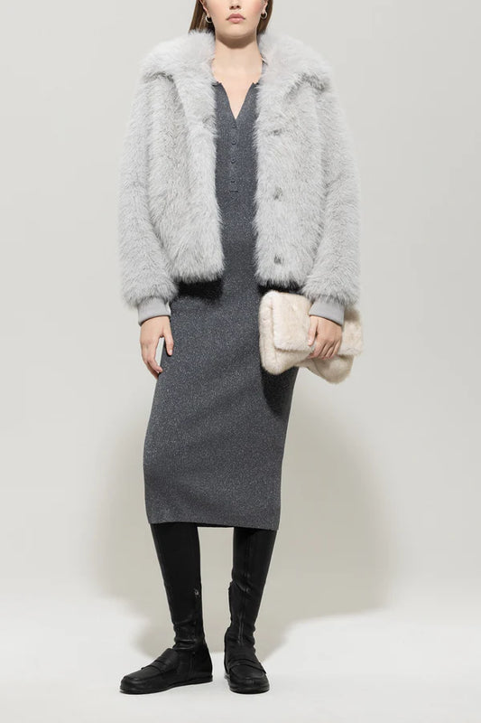 Luisa Cerano faux fur jacket 428519-