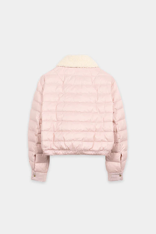 Luisa Cerano Pink Reversible Outdoor Down Jacket 438530
