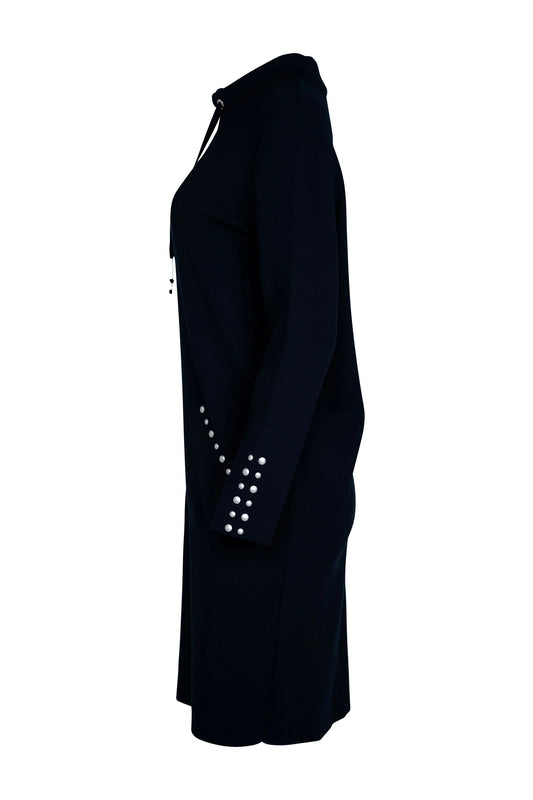 Faber knit tie cord dress 44601