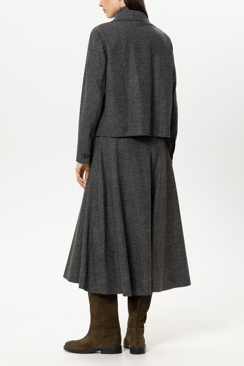 Luisa Cerano Anthrcite Punto di Milano Jacket