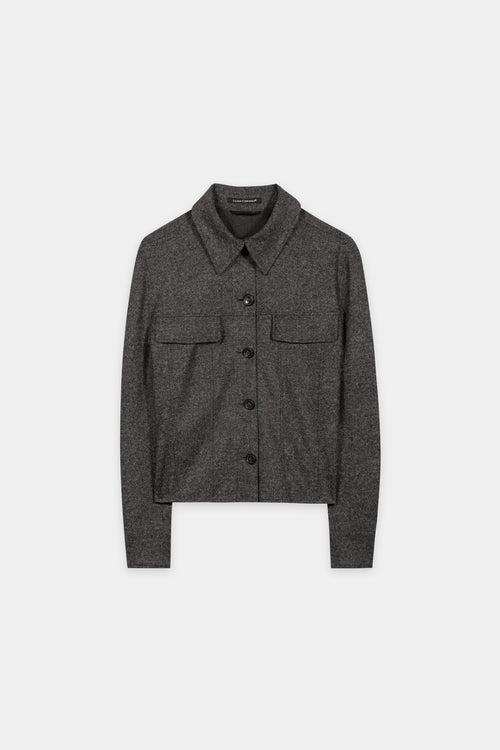 Luisa Cerano Anthrcite Punto di Milano Jacket