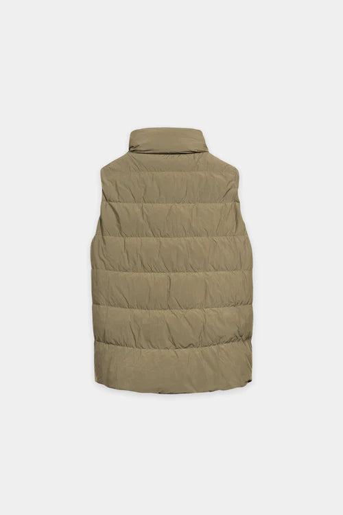 Luisa Cerano Sage Quilted Down Taffeta Gilet