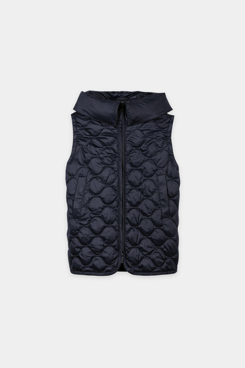 Luisa Cerano Navy Down Outdoor Gilet