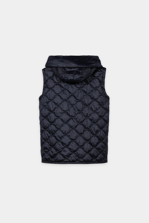 Luisa Cerano Navy Down Outdoor Gilet