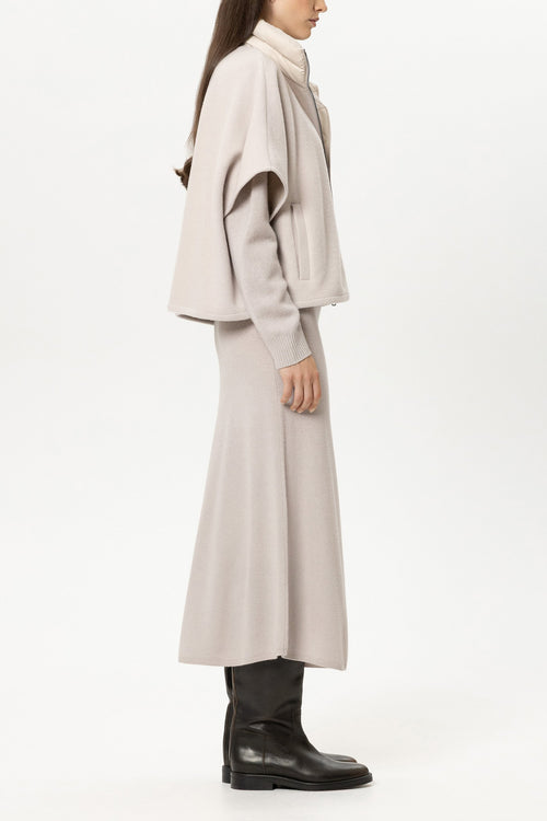 Luisa Cerano Pearl Wool-Blend Outdoor Cape