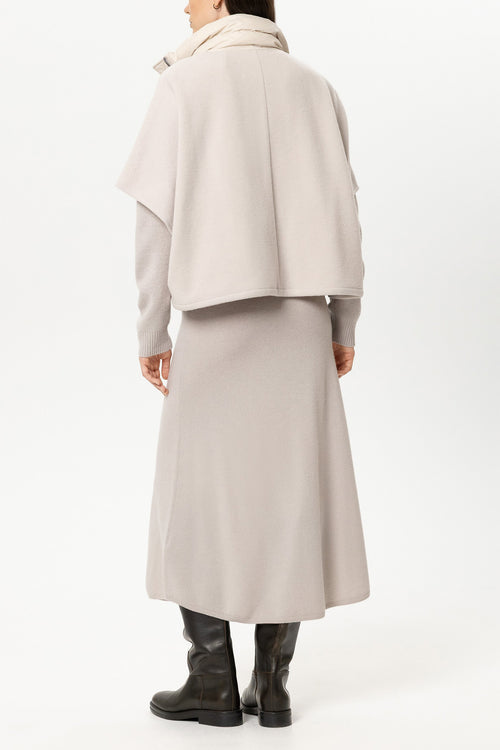 Luisa Cerano Pearl Wool-Blend Outdoor Cape