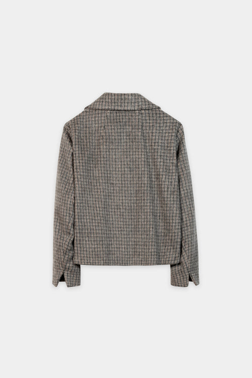 Luisa Cerano Heather Wool-Blend Pea Coat