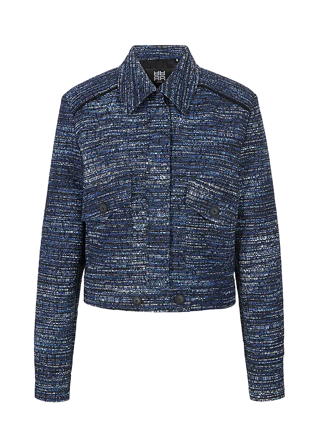 Riani denim tweed jacket